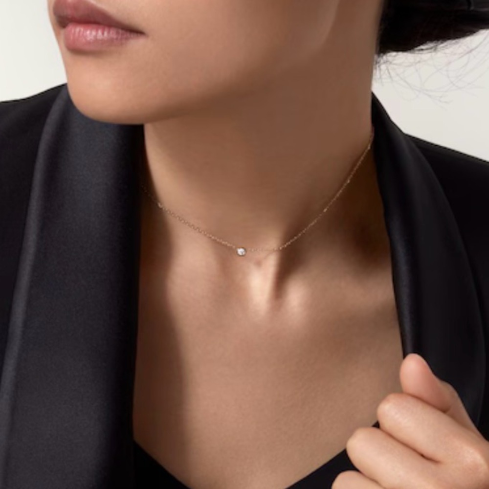 Cartier d'Amour Necklace Small Model (SM) Yellow Gold Diamond - NIB - Picture 8 of 13